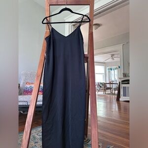 Black maxi dress